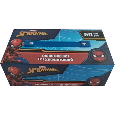 Комплект за рисуване в триетажно куфарче Spider-Men 668277