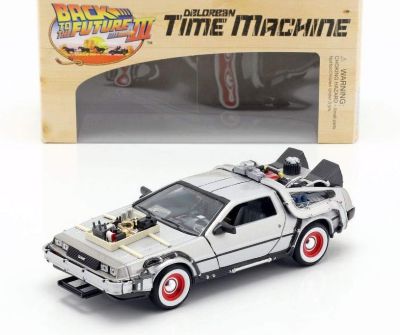 Метална кола Back to the Future Part III Welly - 1:24