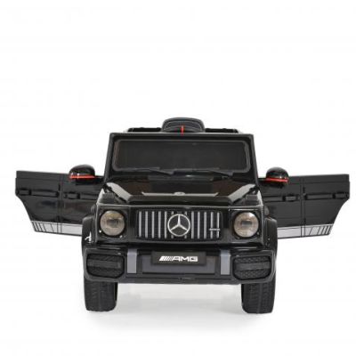 Акумулаторен джип Mercedes G63 черен металик 0002