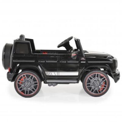 Акумулаторен джип Mercedes G63 черен металик 0002