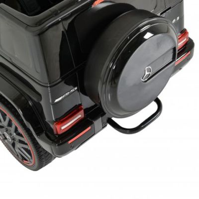 Акумулаторен джип Mercedes G63 черен металик 0002