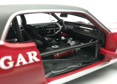 Метална кола Mercury Cougar Racing-#21 Marty Beaulieu 1967 SUN STAR SS1583