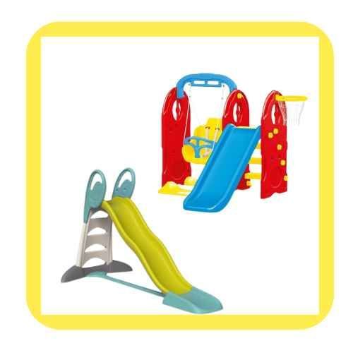 Детски пързалки за детския кът 2–8 г. 