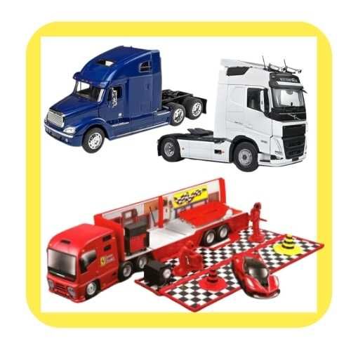 Метални камиони и влекачи Die Cast