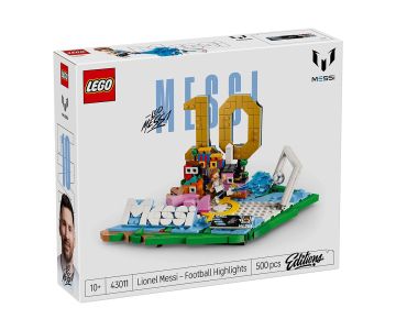 Конструктор Лионел Меси футболни акценти LEGO Editions 43011