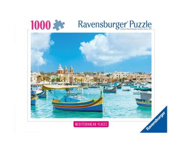 Пъзел Средиземноморска Малта 1000 части Ravensburger 12000028 