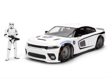 Метален автомобил Dodge Star Wars Storm Trooper 1:24 Jada 78314