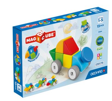 Магнитен конструктор Колички Magicube Geomag G309