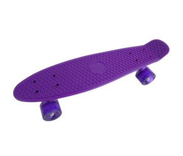 Скейтборд Penny Board 55 см лилав