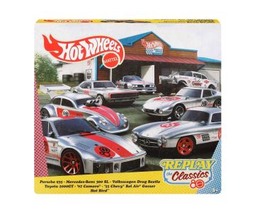 Комплект метални колички 80 години Mattel Hot Wheels JHF01 