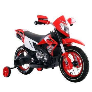 Детски акумулаторен мотор Super Moto - FB-6186 червен