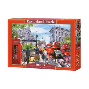 Пъзел Пролет в Лондон 2000 части Castorland 200788