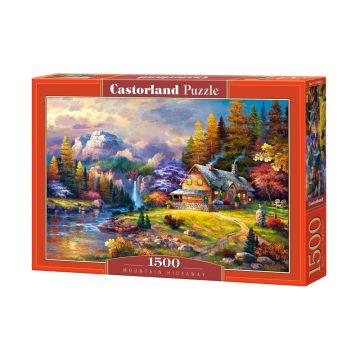 Пъзел Хижа в планината 1500 части Castorland 151462