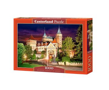 Пъзел Castorland 1000 части Бойницкият замък през нощта