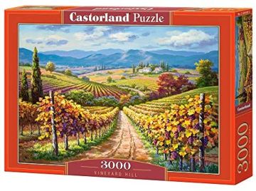 Castorland Пъзел Лозарски хълм 3000 части 300587