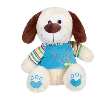 Интерактивно плюшено кученце което говори и пее на български