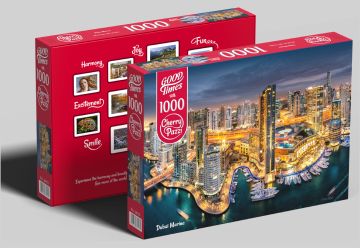 Пъзел Dubai Marina 1000 части Cherry Pazzi 30172