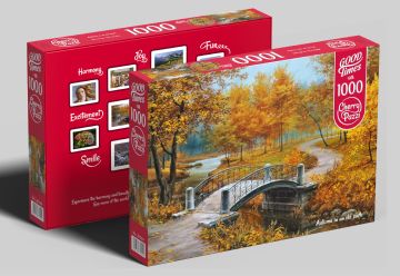 Пъзел Есен в стария парк 1000 части Cherry Pazzi 30240