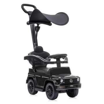 Кола за яздене и бутане с дръжка и сенник MERCEDES BENZ G350D Черна