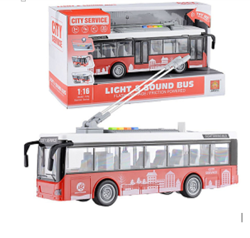 Музикален тролейбус с отварящи се врати City Service 