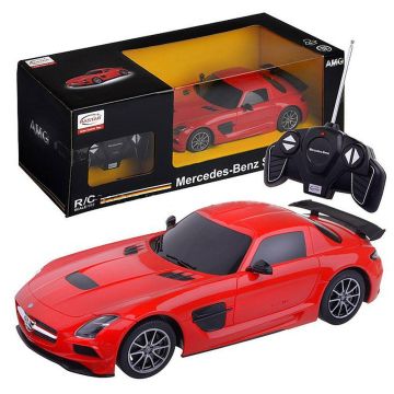 Кола с радио кунтрол Mercedes Benz red 1:18 Rastar 54100