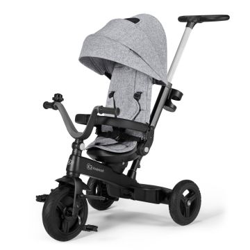 Триколка със сенник KinderKraft TWIPPER, Сива