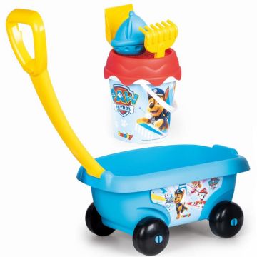 Количка с кофичка и аксесоари за пясък Paw Patrol Smoby 867013