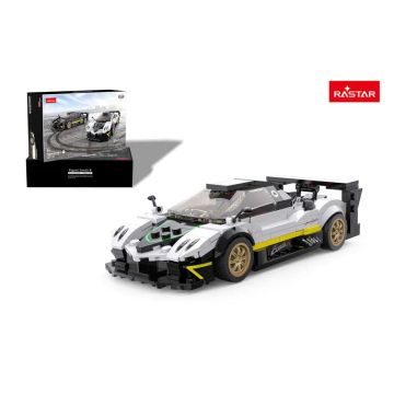 Конструктор Кола Pagani Zonda R 1:28 Бяла RASTAR 93900 