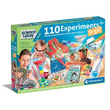 Научна лаборатория 110 експеримента CLEMENTONI SCIENCE PLAY 61546 