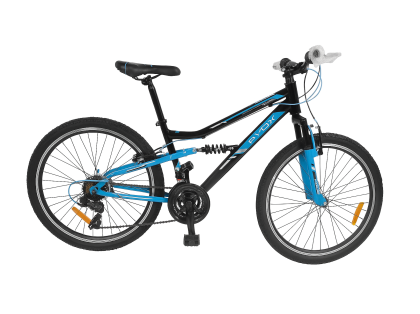 Велосипед със скорости Adventura 24 BYOX blue