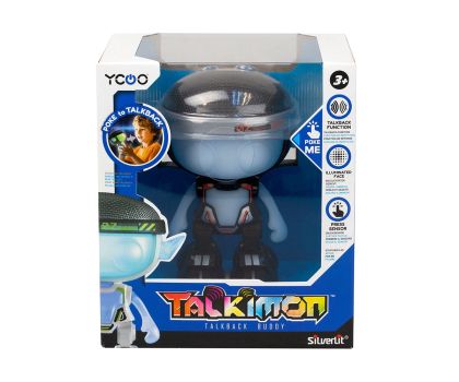 Интерактивен Робот Talkimon черен Silverlit 88494 