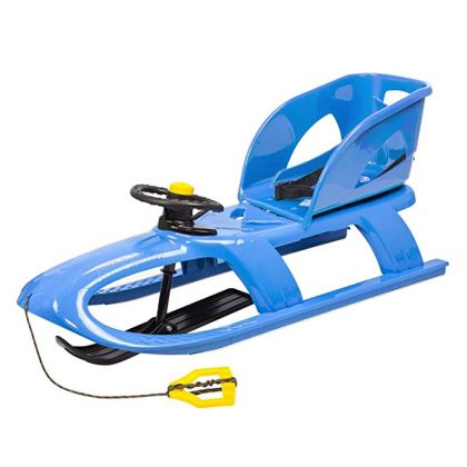 Голяма детска Шейна Bullet Control и седалка синя