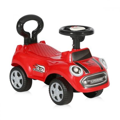 Кола за яздене и бутане Lorelli Sport Mini червена