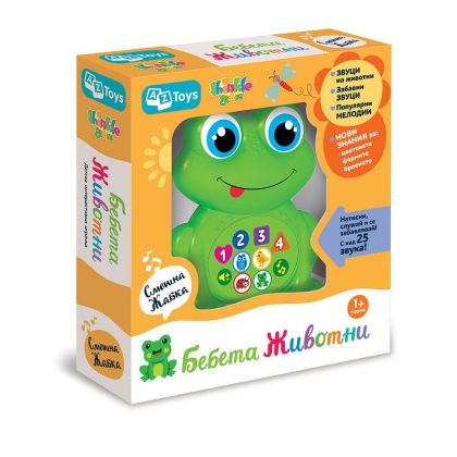 Музикална играчка жабка THINKLE STARS