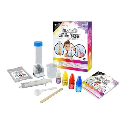 Мини лаборатория Buki Mini Lab - Цветна химия BK3013