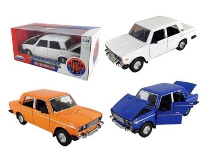 Метална кола Lada ВАЗ 2106 1:24 