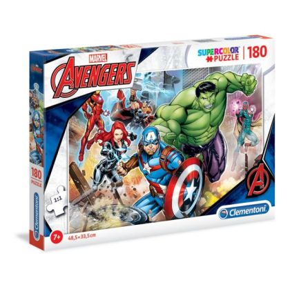 Детски пъзел The Avengers 180ч.; CLEMENTONI 29295