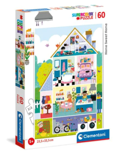 Детски пъзел Home Sweet Home 60ч.CLEMENTONI 26062