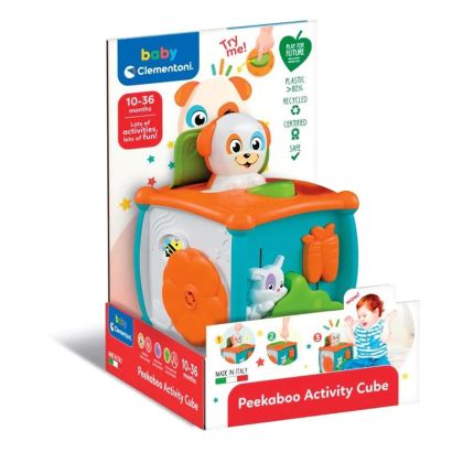BABY Активен куб Peekaboo CLEMENTONI 17672