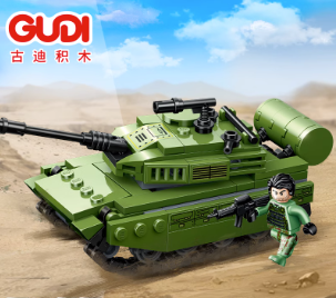 Конструктор Танк Gudi 20401A
