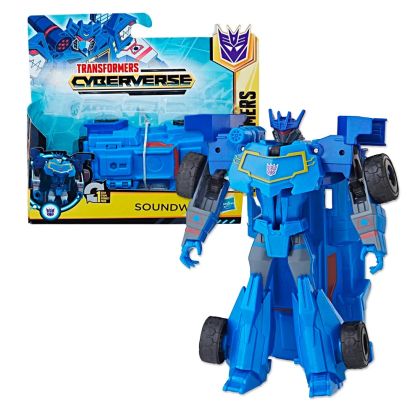 Екшън фигура Transformers Cyberverse Changer Soundwave Hasbro E3524