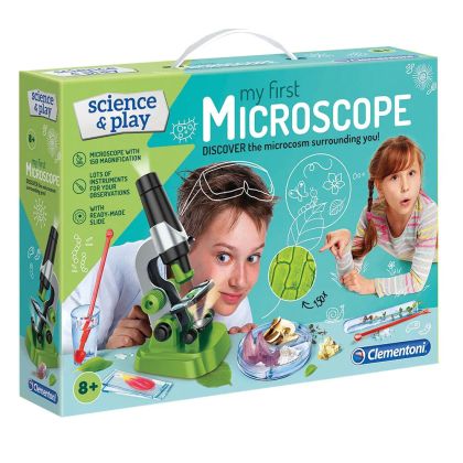 Моят първи микроскоп CLEMENTONI SCIENCE PLAY 61724