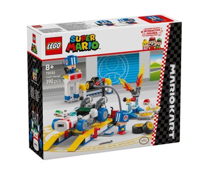 Конструктор LEGO Super Mario 72035 Mario Kart Гаражът на Toad