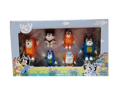 Комплект от 6 фигурки Bluey
