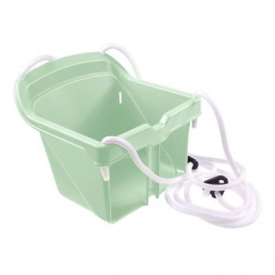 Люлка с въжета Safe 12609 Mochtoys пастел зелен