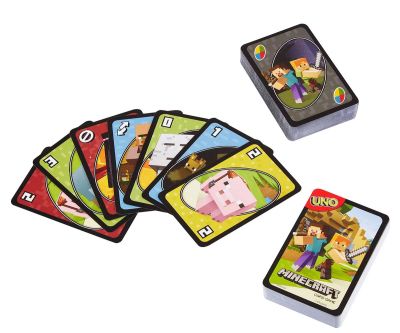 Карти за игра UNO Minecraft Mattel FPD61 