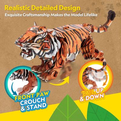 Пъзел 3D Wild Animals Сибирски тигър CubicFun DS1071h