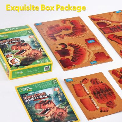 Пъзел 3D Dinosaur Тиранозавър CubicFun DS1169h