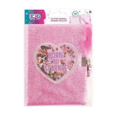 3C4G блестящ дневник с химикалка 36037