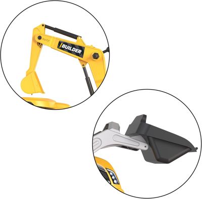 Детски трактор товарач с ремарке Smoby Builder Max 710304